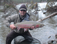 Kory Kapaloski Sustut River Steelhead
