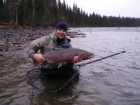 Kory Kapaloski Susut River 15 pound Steelhead