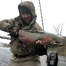 Rob Van with a Michigan Steelhead