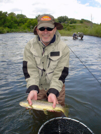 Provo River Fly Fishing, Utah  Brown Trout
