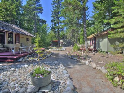 BC West Cabins & Walkway